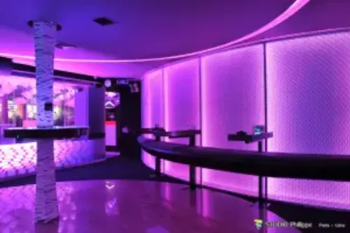 This picture shows a bar area on one of our events.